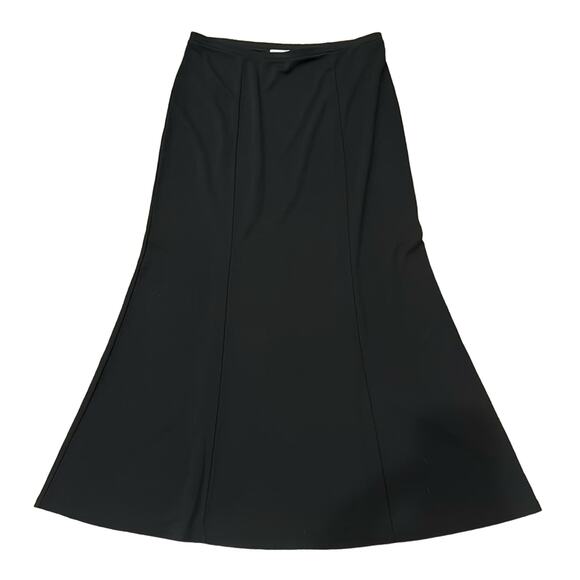 LOFT Women's Pull On Maxi Skirt Black Size M - Picture 1 of 7